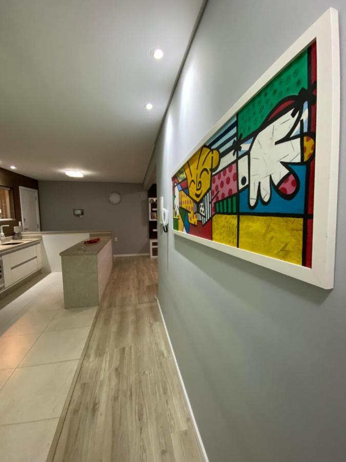 Casa Confortavel Com Piscina Sao Jose  Kültér fotó